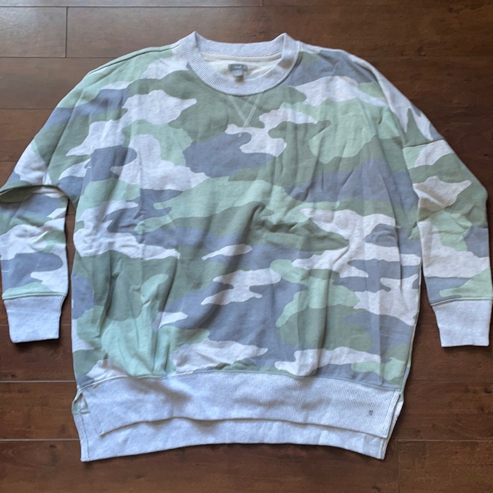 Brand New Aerie Camo Sweater
